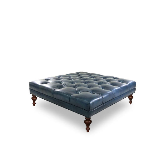 Chesterfield Tufted Ottoman (Square)