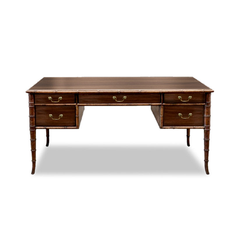 Hamptons Faux Bamboo Writing Table