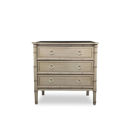 Chinoise Bamboo Chest (3-Drawer)