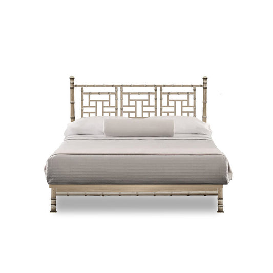 Kaia Fretwork Bamboo Style Bed