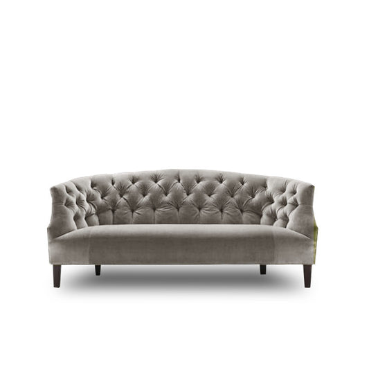 Michelle Tufted Curved Sofa